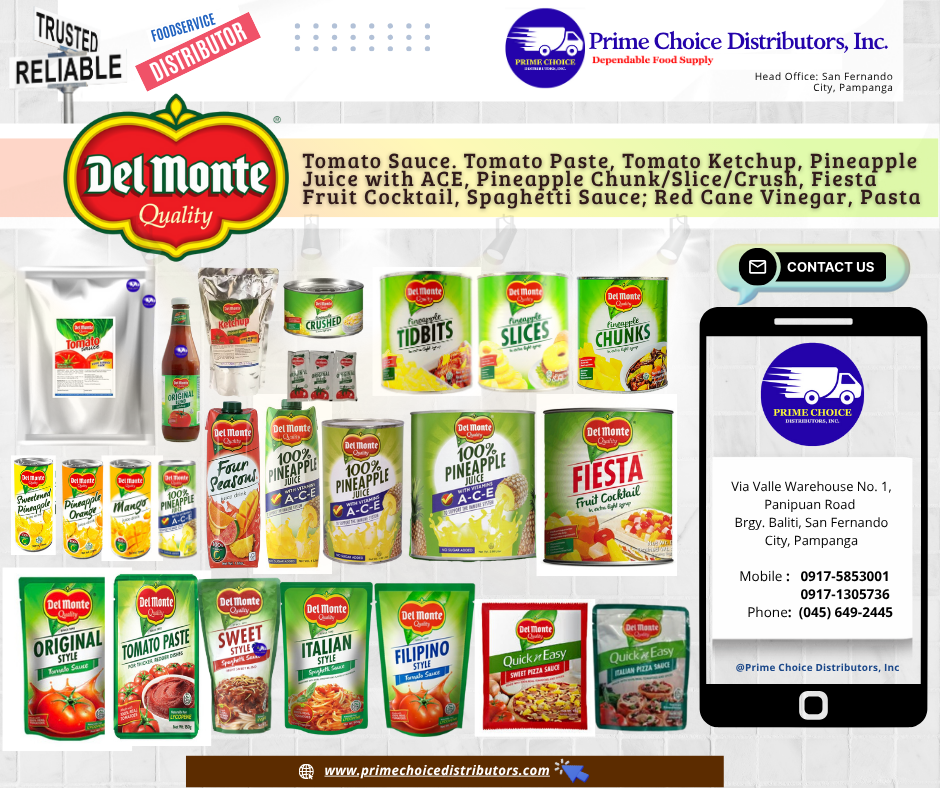 Del Monte products
