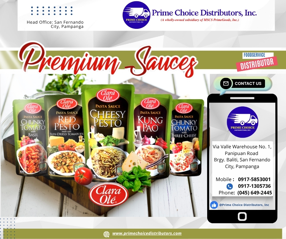 Clara Ole Cheesy Pesto, Clara Ole Pesto Supplier in Central Luzon