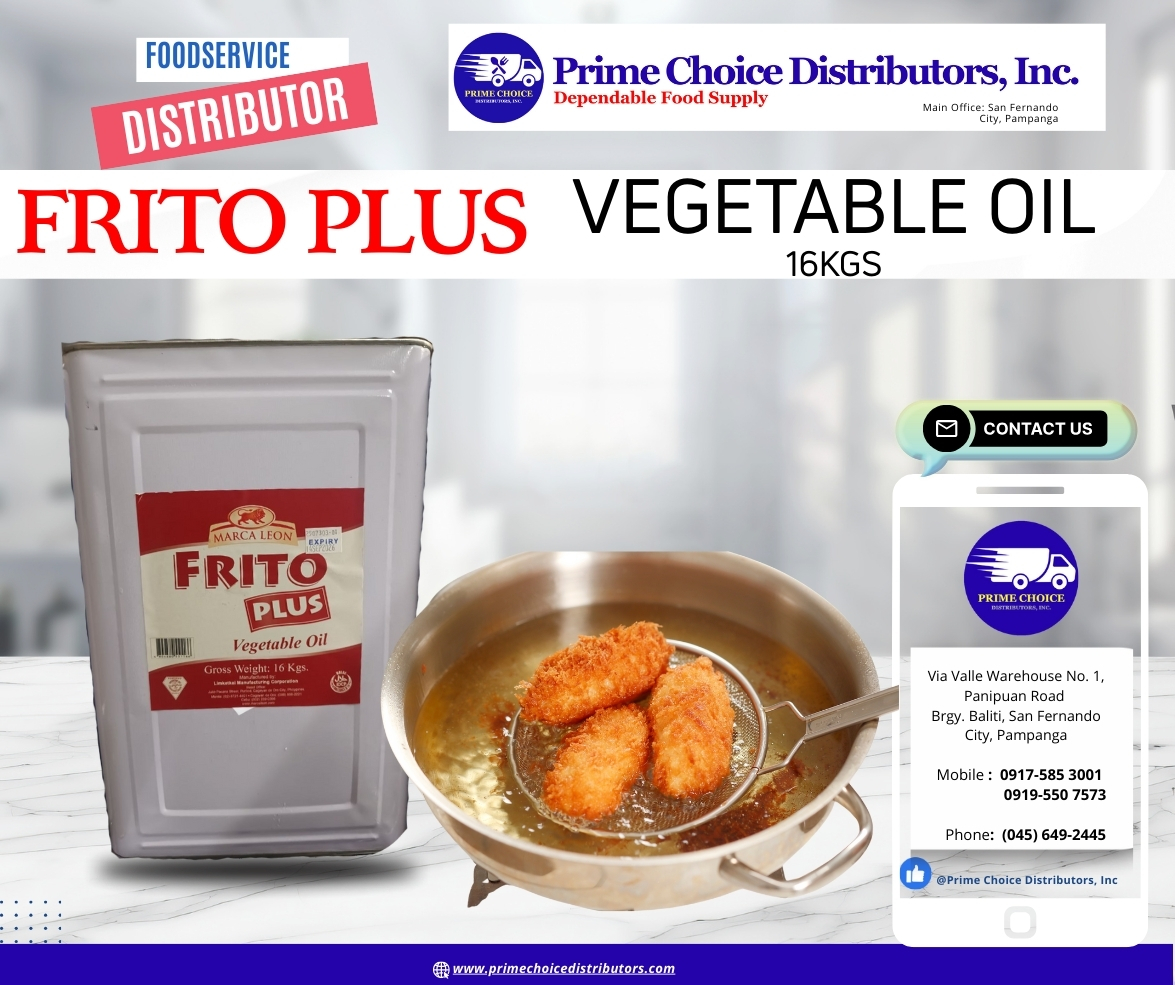 Cooking Oil in Tin Can